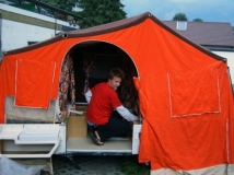 Trigano 4T BJ 1978 Außenansicht Hauptwagen