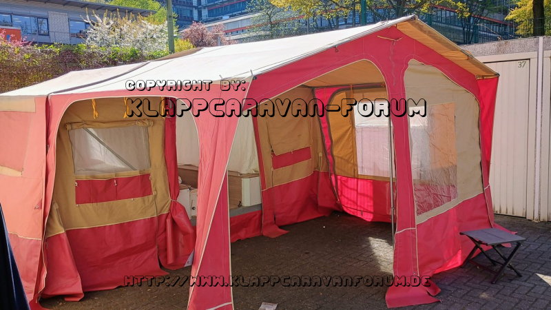SK12 - mit Vorzelt u. Wände rechts