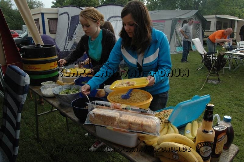 Nahe am Sommer 2010 - Samstag Abend - Am Buffet