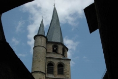 Gewundener Kirchturm - St.-Côme d'Olt - Aveyron