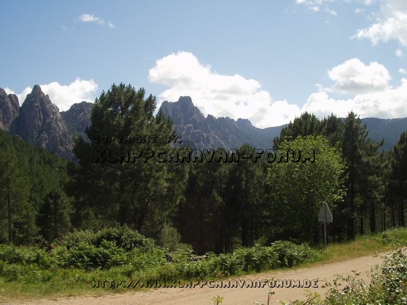 Bavella-Gebirge - Korsika