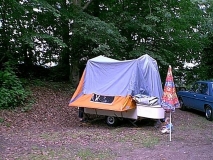 Klepper Piroschka Aufbau in Bildern