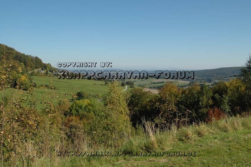 Oktoberfest - Haselbach - Blick nach Bischofsheim